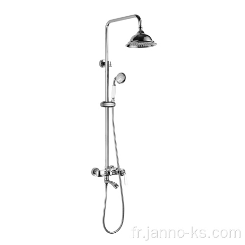 Robinet de douche mural noble en laiton